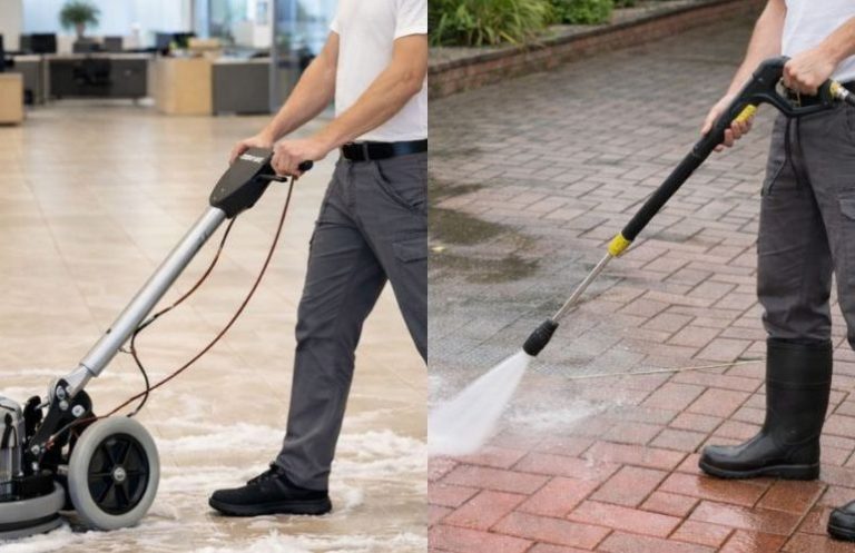 Stein- und Bodenreinigung für Innen- und Außenbereiche Stein- und Bodenreinigung für Innen- und Außenbereiche